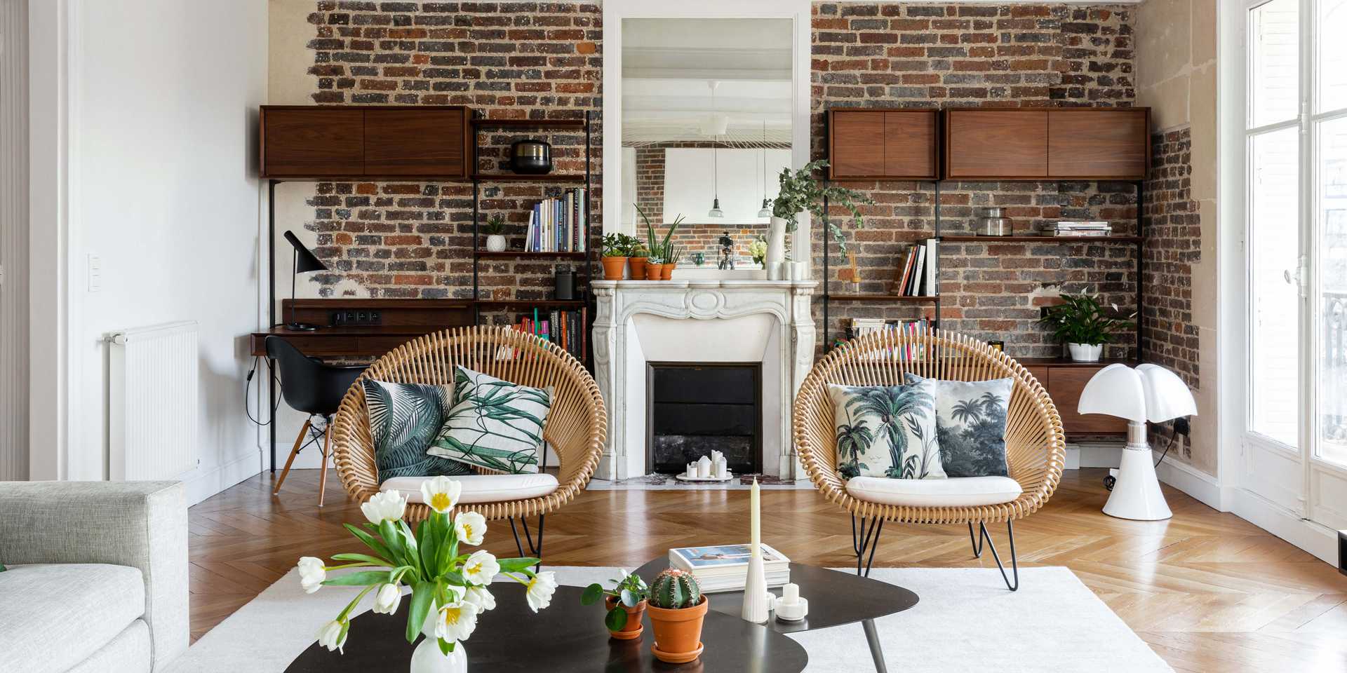 Living room interior design in Lille