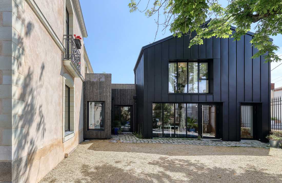 Extension d'une maison ancienne du 19e siècle par un architecte d'intérieur à Lille