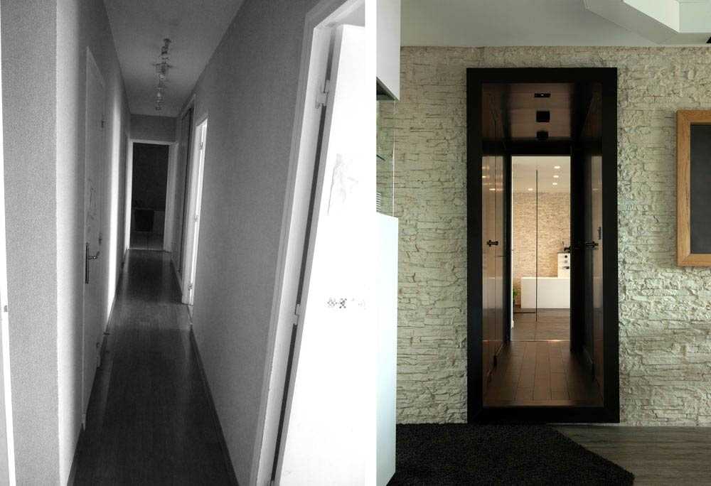 Un architecte d'intérieur aménage un appartement à Lille