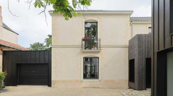 Extension of a town house made by an architect in Lille