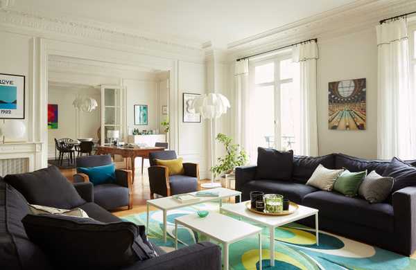 Réorganisation d’un appartement familial de 220m² par un architecte d'intérieur à Lille