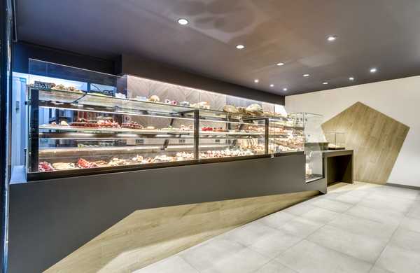 Rénovation intérieure d'une boulangerie par un architecte d'interieur à Lille